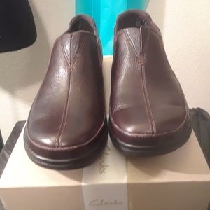 CLARKS COLLECTION BROWN SHOES